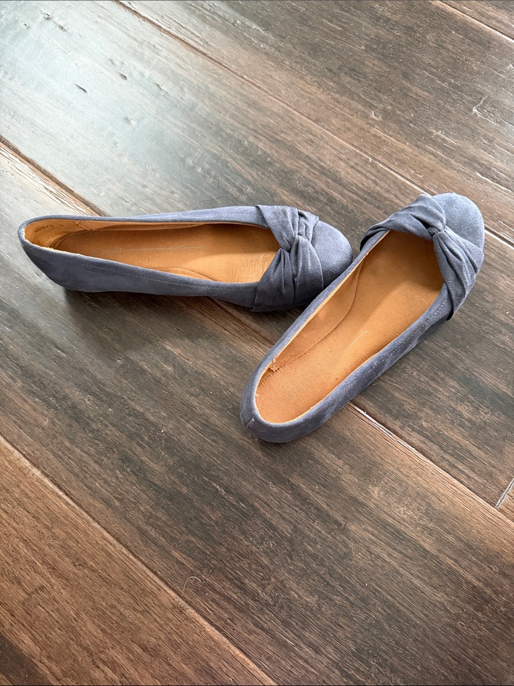 Report Knot-Detail Ballet Flats in Slate